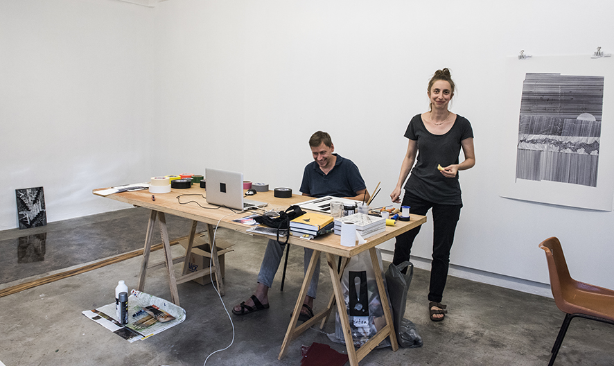 Amélie Bouvier e Marcin Dudek | Residência Paulo Reis | work in progress
