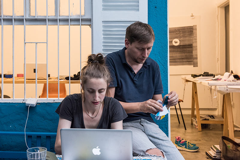 Amélie Bouvier e Marcin Dudek | Residência Paulo Reis | work in progress