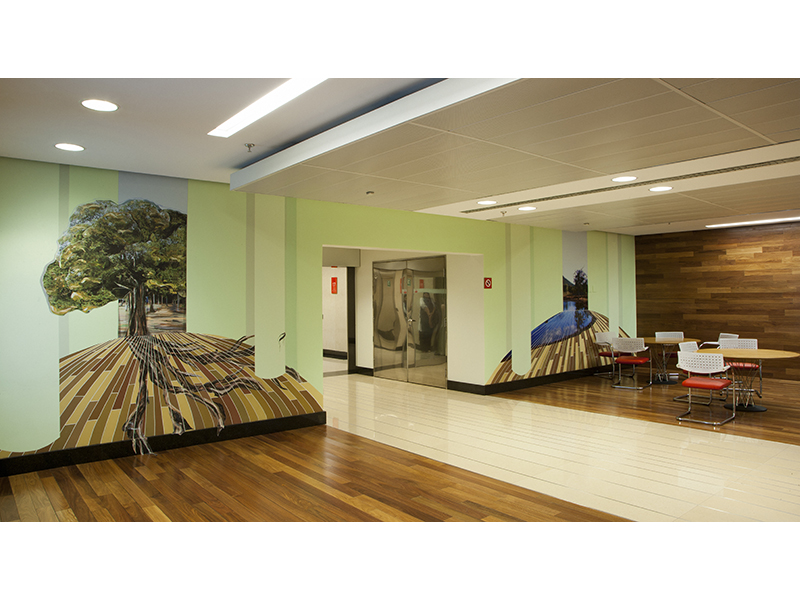 Convivendo com a Arte: Conhecendo Artistas - Ateliê Fidalga | 2011
Edifício sede do Banco Santander, São Paulo, SP, Brasil
foto: Ding Musa