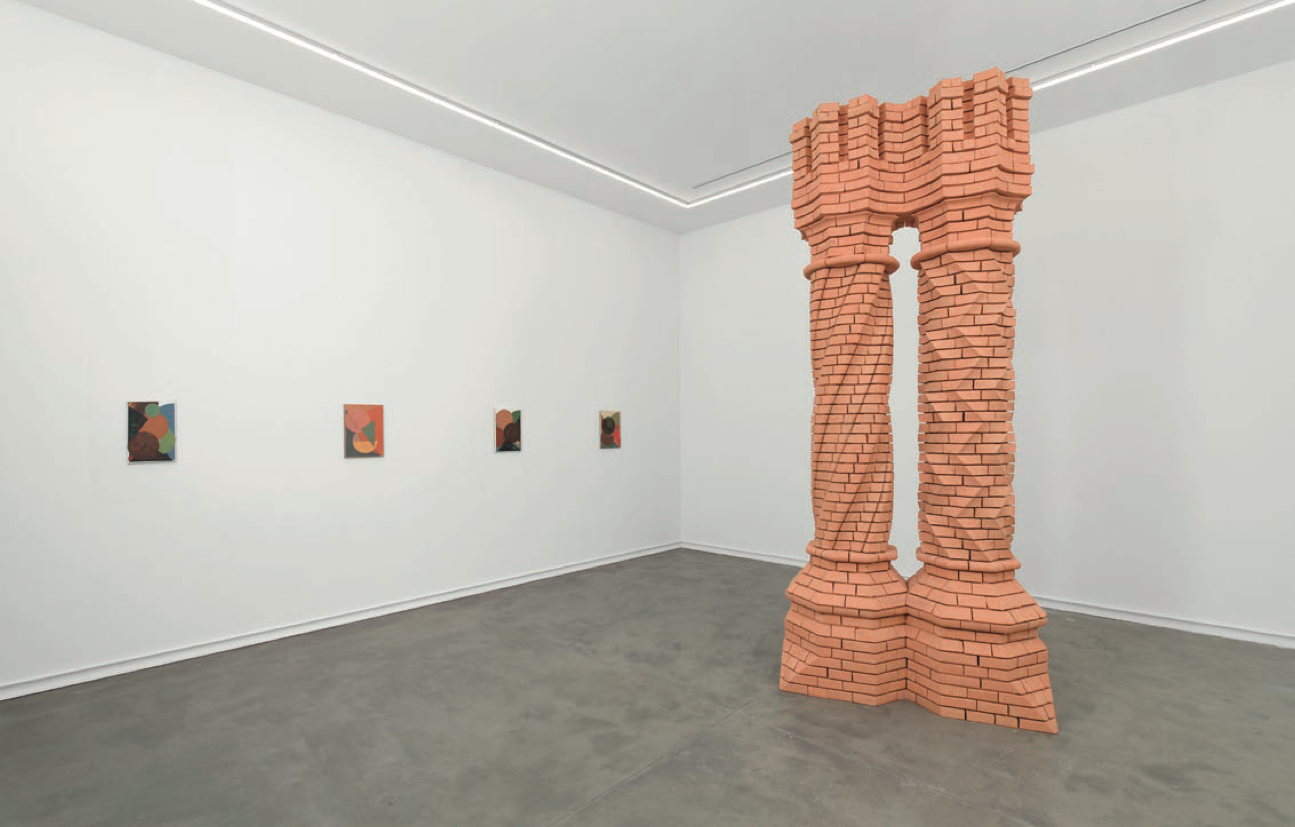 Tautochrone, vista da exposição, galerie Mitterrand, Paris (França) – 2024