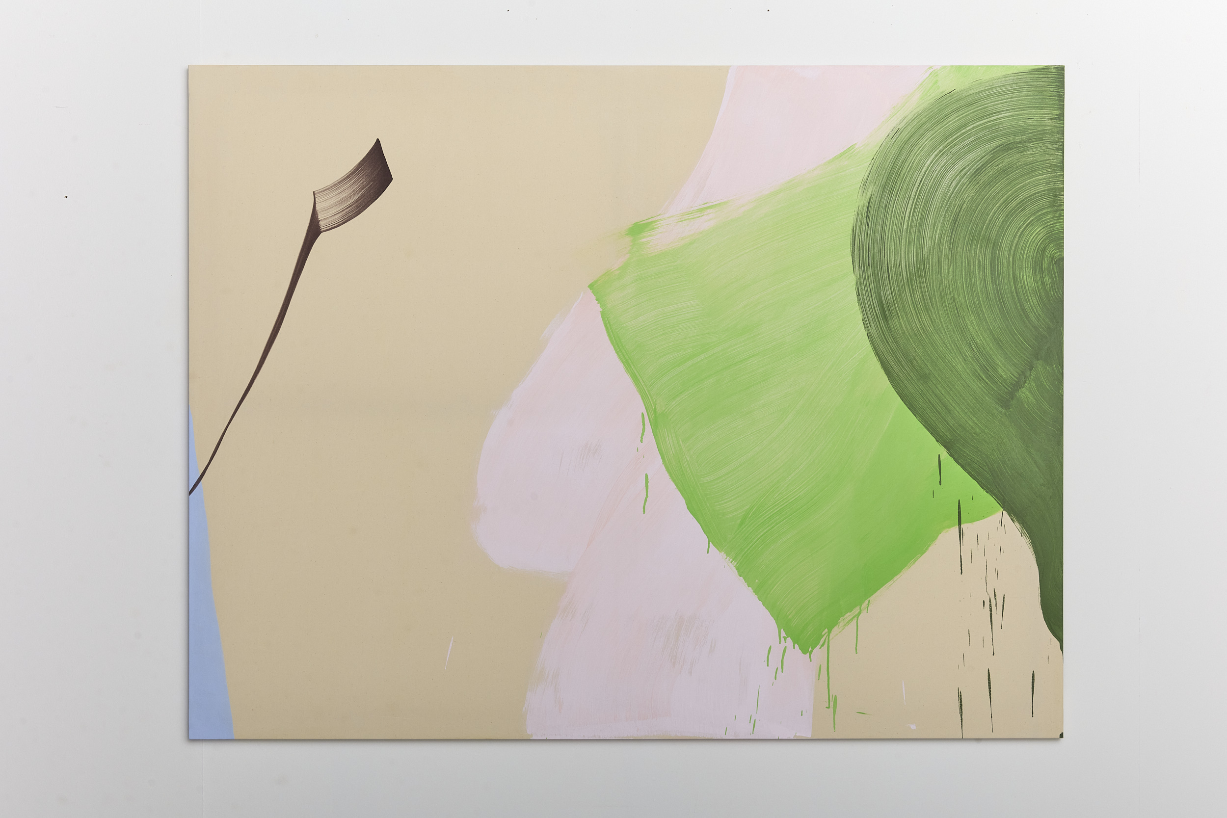 	Sem título, 2025, acrílica sobre tela, 195 × 150 cm