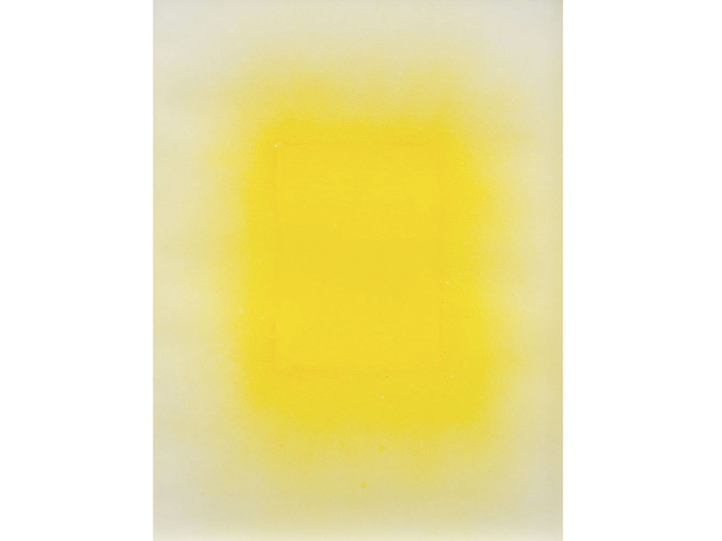 PASTEL SECO AMARELO, 2013
Um bastão inteiro de pastel seco
foi gasto num desenho em formato A4.
76x 56 cm
foto: Ding Musa