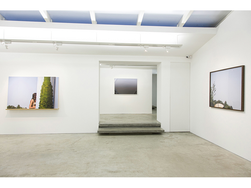 Trabalho único em uma série de 3 Vista da exposição individual, SIM Galeria, Curitiba, Paraná, 2014
