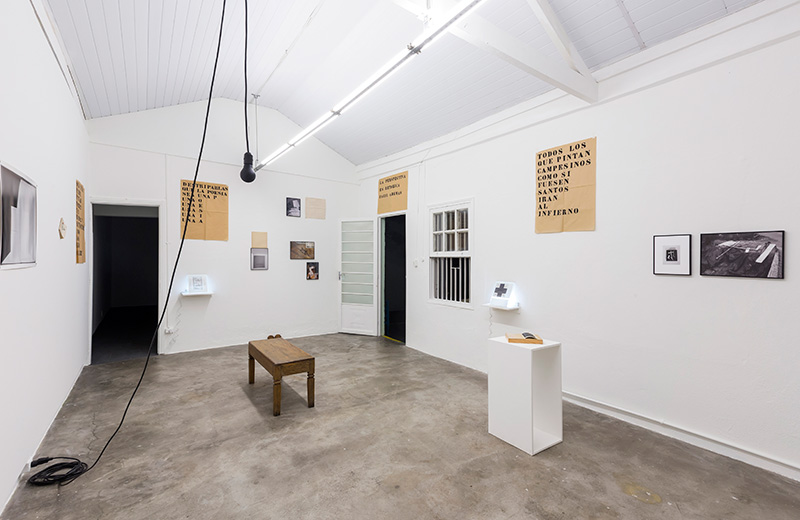 Referenciação, 2018, vista geral da exposição, Sala Projeto Fidalga, foto: Leka Mendes

 